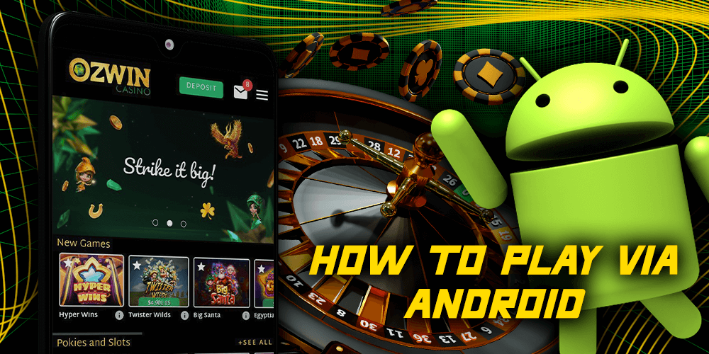 How to play via android