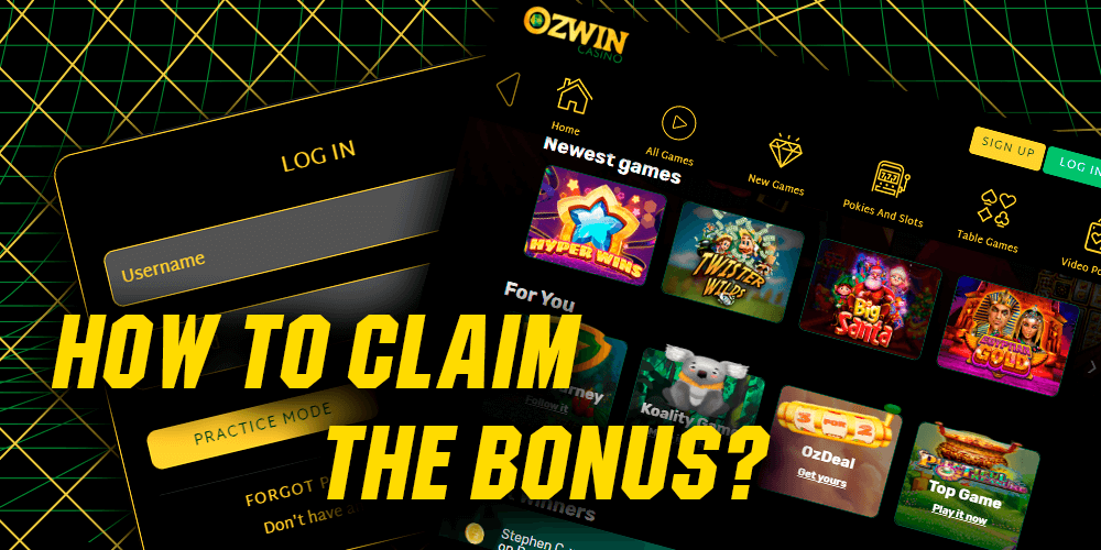 How to claim the bonus?